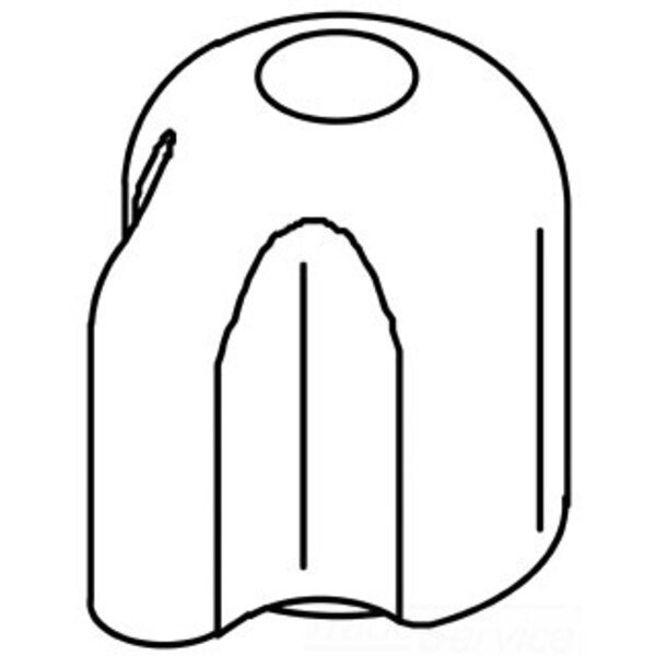 Small Blade Handle - Chrome Plate, Kohler, Mfr#: 57745-CP